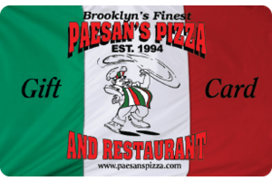 Paesan's Pizza eGift