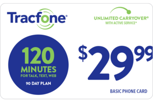 TRACFONE $29.99 Prepaid Phone Card (e-delivery)