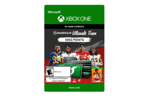 Xbox Madden 20 5850 VC $49.99 eGift
