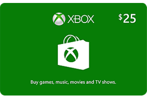 Microsoft Xbox Cash $25 eGift
