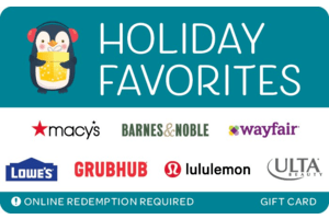 Holiday Favs Penguin eGift