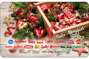 Kroger Make Memories Gift Card
