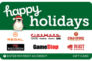 Happy Holidays Gift Card