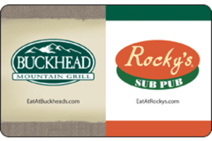 Buckhead / Rocky's Gift Card