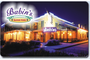 Babin's Seafood House eGift Babin's Seafood House eGift