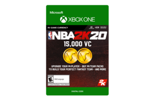 Xbox NBA 2K20 15000VC $4.99 eGift