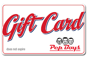 Pep Boys $25 eGift