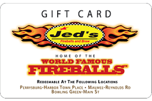 Jed's Fireballs & Brews eGift