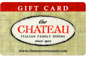 The Chateau Restaurant Gift Card