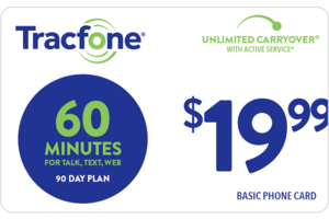 TRACFONE $19.99 Prepaid Phone Card (e-delivery)