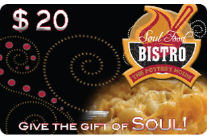 Soul Food Bistro $20 eGift