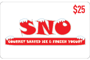 Sno $25 eGift