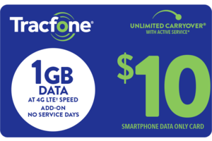 TRACFONE $10 Prepaid Phone Card (e-delivery)