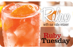 Ruby Tuesday Relax eGift