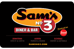 Sam's No 3 Diner and Bar eGift