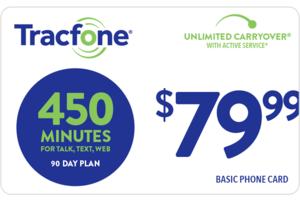 TRACFONE $79.99 Prepaid Phone Card (e-delivery)