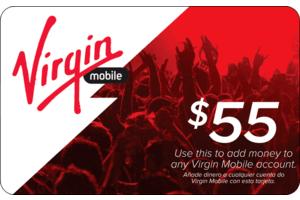 Virgin $55 Prepaid Phone Card (e-delivery)