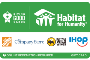 Giving Good Habitat for Humanity Swap eGift