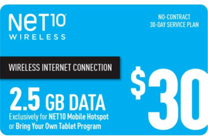 Net-10 $30 eGift