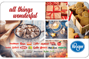 Kroger All Things Wonderful Gift Card