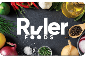 Kroger Ruler Foods Ingredients Gift Card
