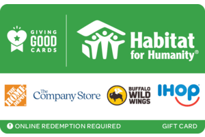 Giving Good Habitat for Humanity eGift