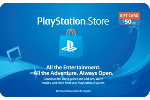 Sony PlayStation Gift Bag $50 eGift